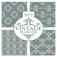 Seamless with vintage floral pattern N57