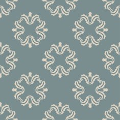 Seamless with vintage floral pattern N60