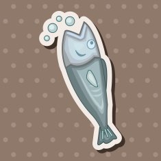 animal fish cartoon theme elements N12