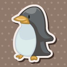 animal penguin cartoon theme elements N12