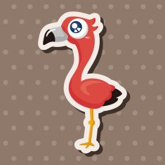 bird cartoon theme elements N42
