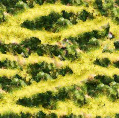 Yellow green stripe seamless pattern texture oil painting