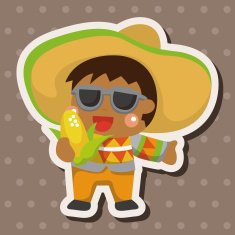 Mexican theme elements N60