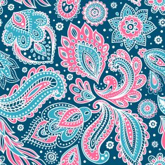Beautiful floral leaf seamless pattern N22