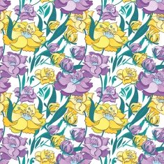 Vector floral pattern N8