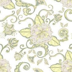 vintage elegant floral pattern background
