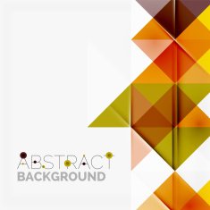 Abstract geometric background Modern overlapping triangles N642