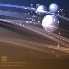 Celestial Abstract Background