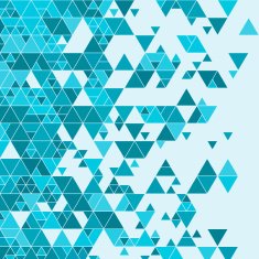 Lake Triangle Design Background Square
