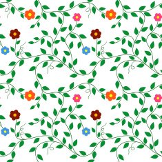 floral seamless pattern N534