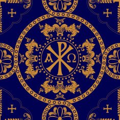 Classic orthodox seamless pattern N3