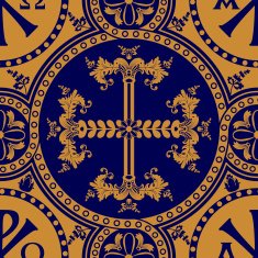 Classic orthodox seamless pattern N6