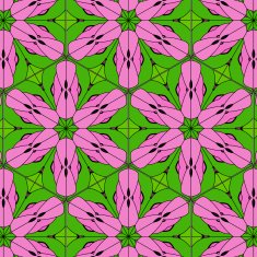 Lace floral ethnic ornament seamless pattern N23