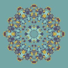 Circular geometric background N22