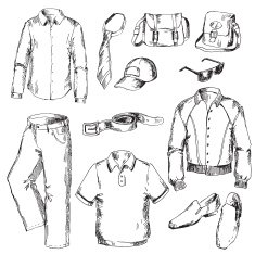 Set of clothes for men