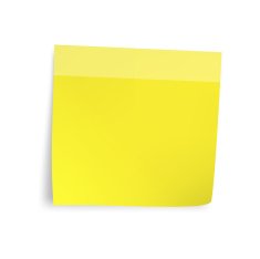 Yellow sticker paper note N2