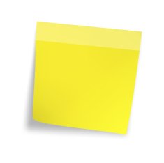 Yellow Sticker Paper Note N3 Free Image Download