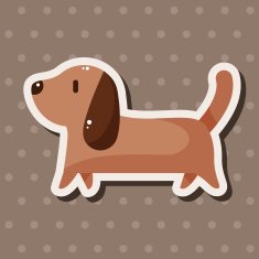 animal dog cartoon theme elements N43