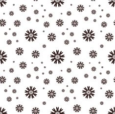 Seamless pattern with abstract flowers Repeating modern stylish geometric background N8