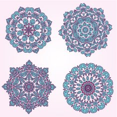 Set beautiful arabesques N2