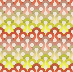 Seamless abstract colorful background made of retro pattern