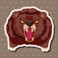 animal cartoon theme elements N132