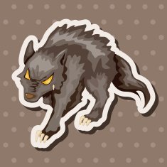 animal cartoon theme elements N136