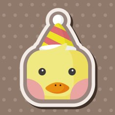 animal bird cartoon theme elements N10
