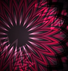 Abstract flower N21