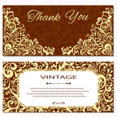 invitation card vintage10 N3