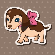 animal cartoon theme elements N141
