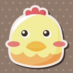 animal cartoon theme elements N159