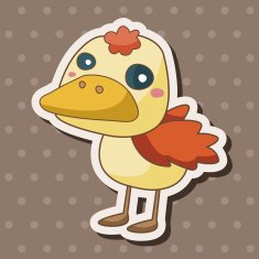 animal cartoon theme elements N163