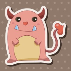 animal cartoon theme elements N169