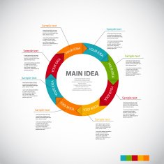 Infographic Templates For Business Vector Illustration EPS10 N225