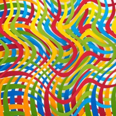 Vector abstract background design waves N9