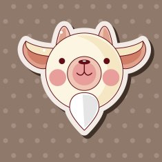 animal cartoon theme elements N170
