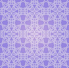Seamless abstract violet pattern with white fancy ornament