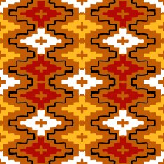 Vector navajo tribal ornament N25