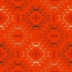 Vector navajo tribal ornament N26
