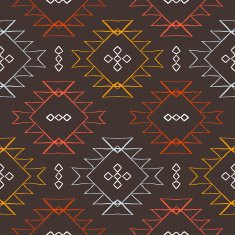 Vector navajo tribal ornament N27