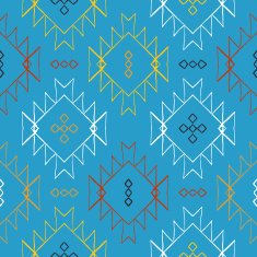 Vector navajo tribal ornament N29