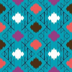 Vector navajo tribal ornament N35
