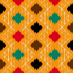 Vector navajo tribal ornament N36