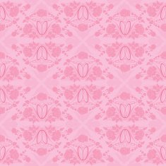 wedding seamless pattern - floral ornament