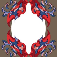 asian ornament N30