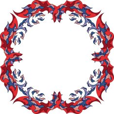 asian ornament N33