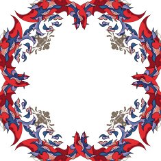 asian ornament N34