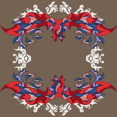 asian ornament N36
