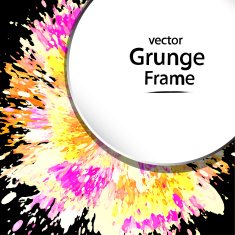 grunge frame retro N2